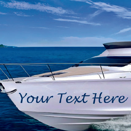 Boat Name Various Colour and Various Sizes Available