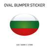 BS22 Bulgaria - Oval  Sticker 180mm x 137mm