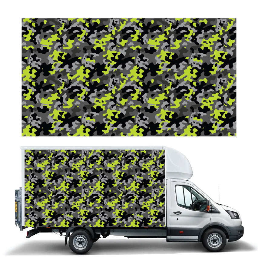 BVW03 Box Van Panel Wrap Sticker 2x4000mm x 2200mm  Waterproof  Easy Fit