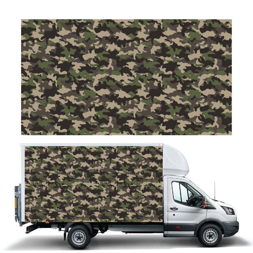 BVW04 Box Van Panel Wrap Sticker 2x4000mm x 2200mm  Waterproof  Easy Fit