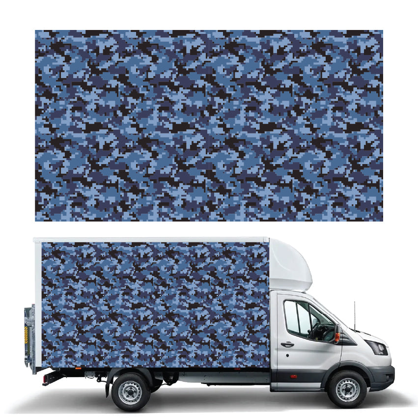 BVW06 Box Van Panel Wrap Sticker 2x4000mm x 2200mm  Waterproof  Easy Fit