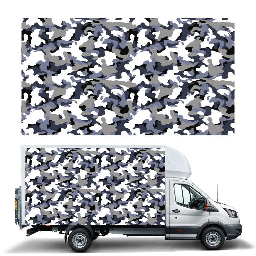 BVW07 Box Van Panel Wrap Sticker 2x4000mm x 2200mm  Waterproof  Easy Fit