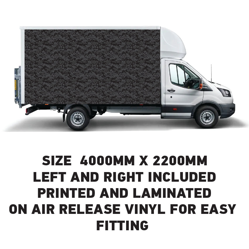 BVW08 Box Van Panel Wrap Sticker 2x4000mm x 2200mm  Waterproof  Easy Fit