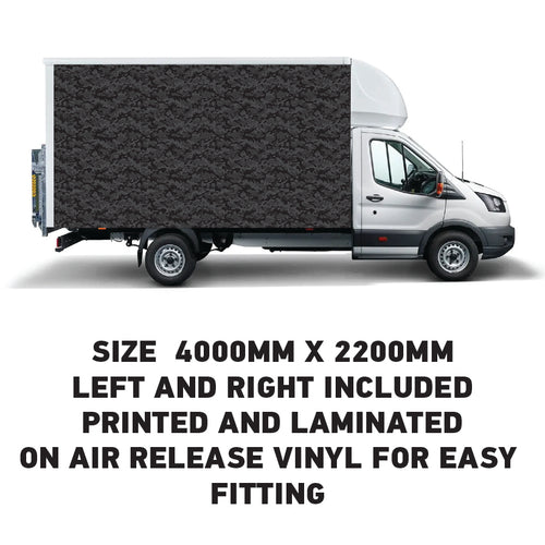 BVW08 Box Van Panel Wrap Sticker 2x4000mm x 2200mm  Waterproof  Easy Fit