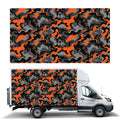 BVW09 Box Van Panel Wrap Sticker 2x4000mm x 2200mm  Waterproof  Easy Fit