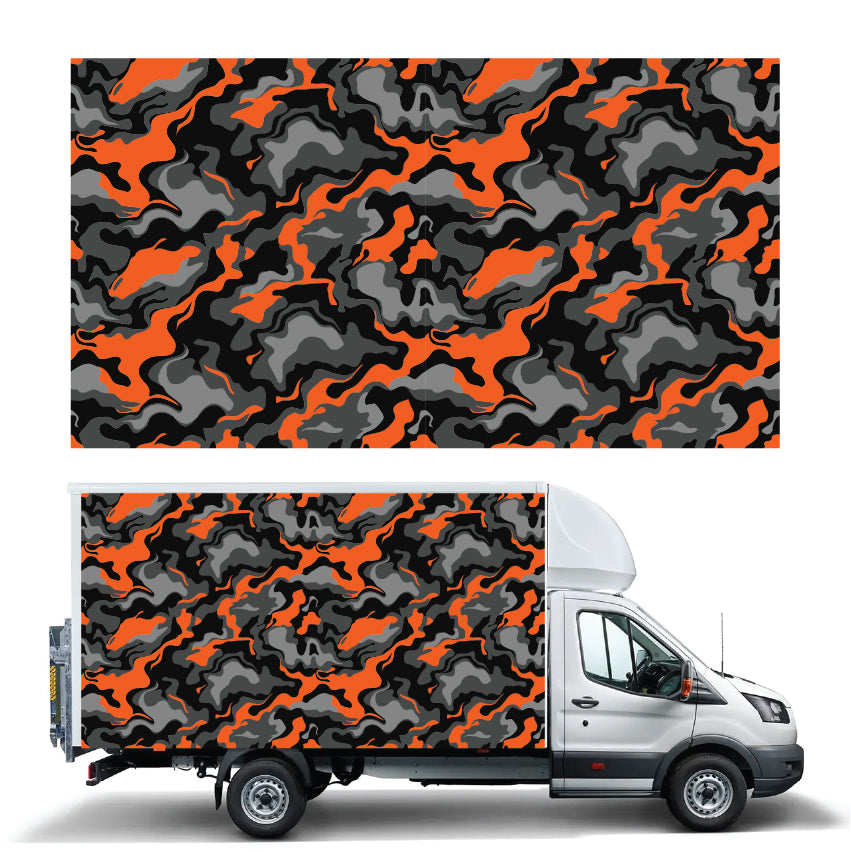 BVW09 Box Van Panel Wrap Sticker 2x4000mm x 2200mm  Waterproof  Easy Fit