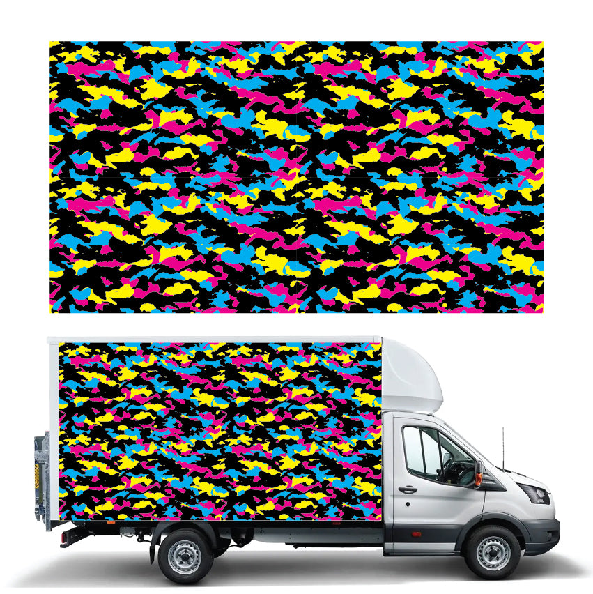 BVW10 Box Van Panel Wrap Sticker 2x4000mm x 2200mm  Waterproof  Easy Fit