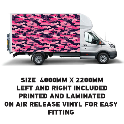BVW11 Box Van Panel Wrap Sticker 2x4000mm x 2200mm  Waterproof  Easy Fit