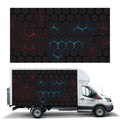 BVW12 Box Van Panel Wrap Sticker 2x4000mm x 2200mm  Waterproof  Easy Fit