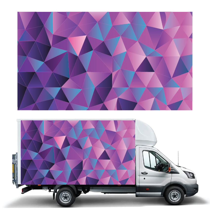 BVW13 Box Van Panel Wrap Sticker 2x4000mm x 2200mm  Waterproof  Easy Fit