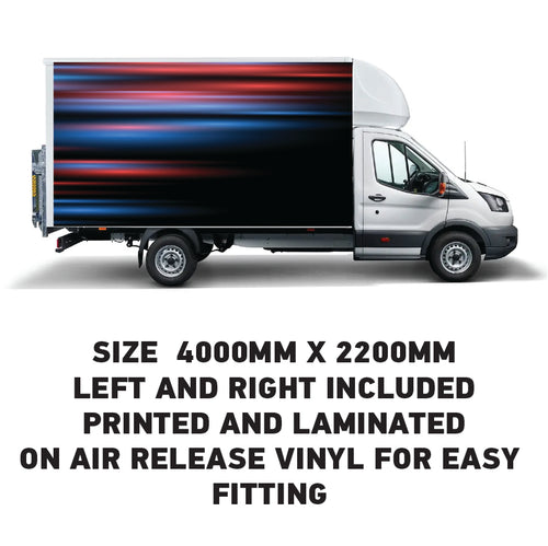BVW15 Box Van Panel Wrap Sticker 2x4000mm x 2200mm  Waterproof  Easy Fit