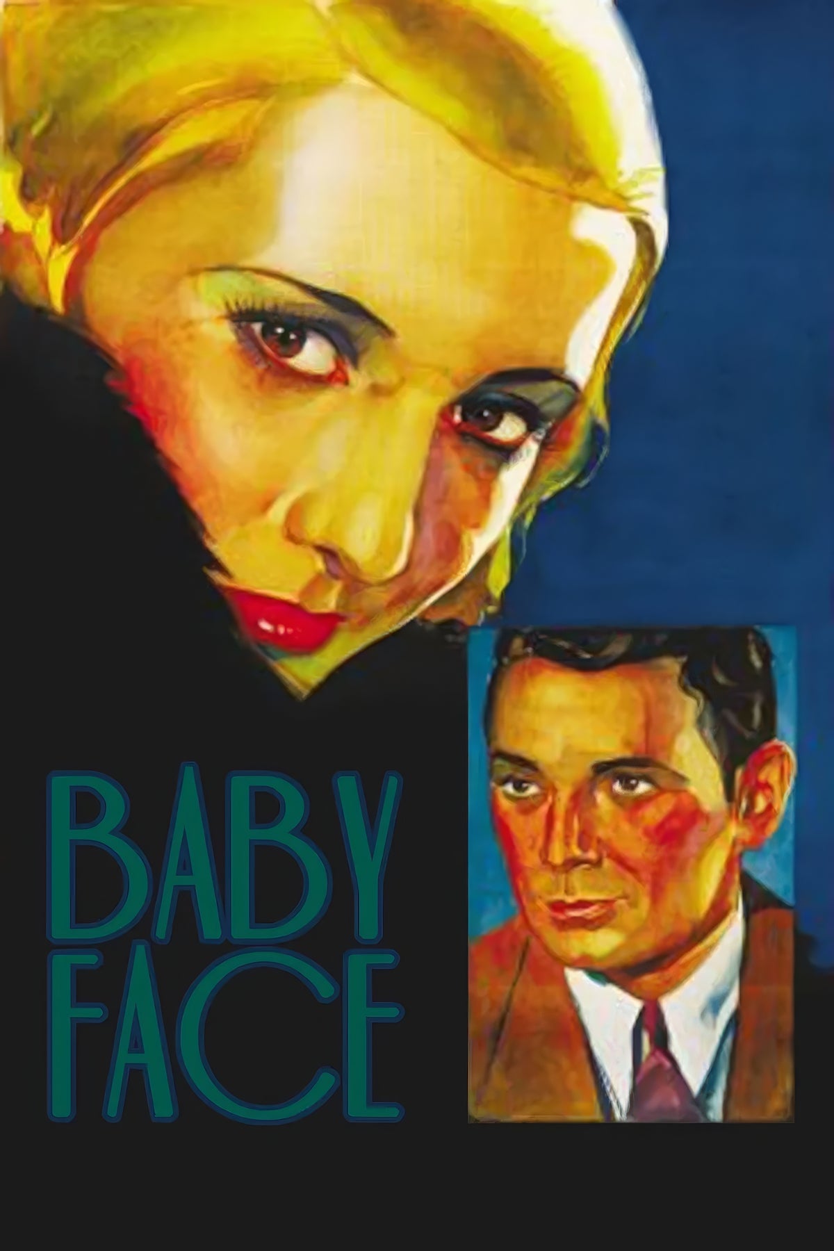 (1933) Baby Face Film/Movie Premium Waterproof & Tear Resistant Posters