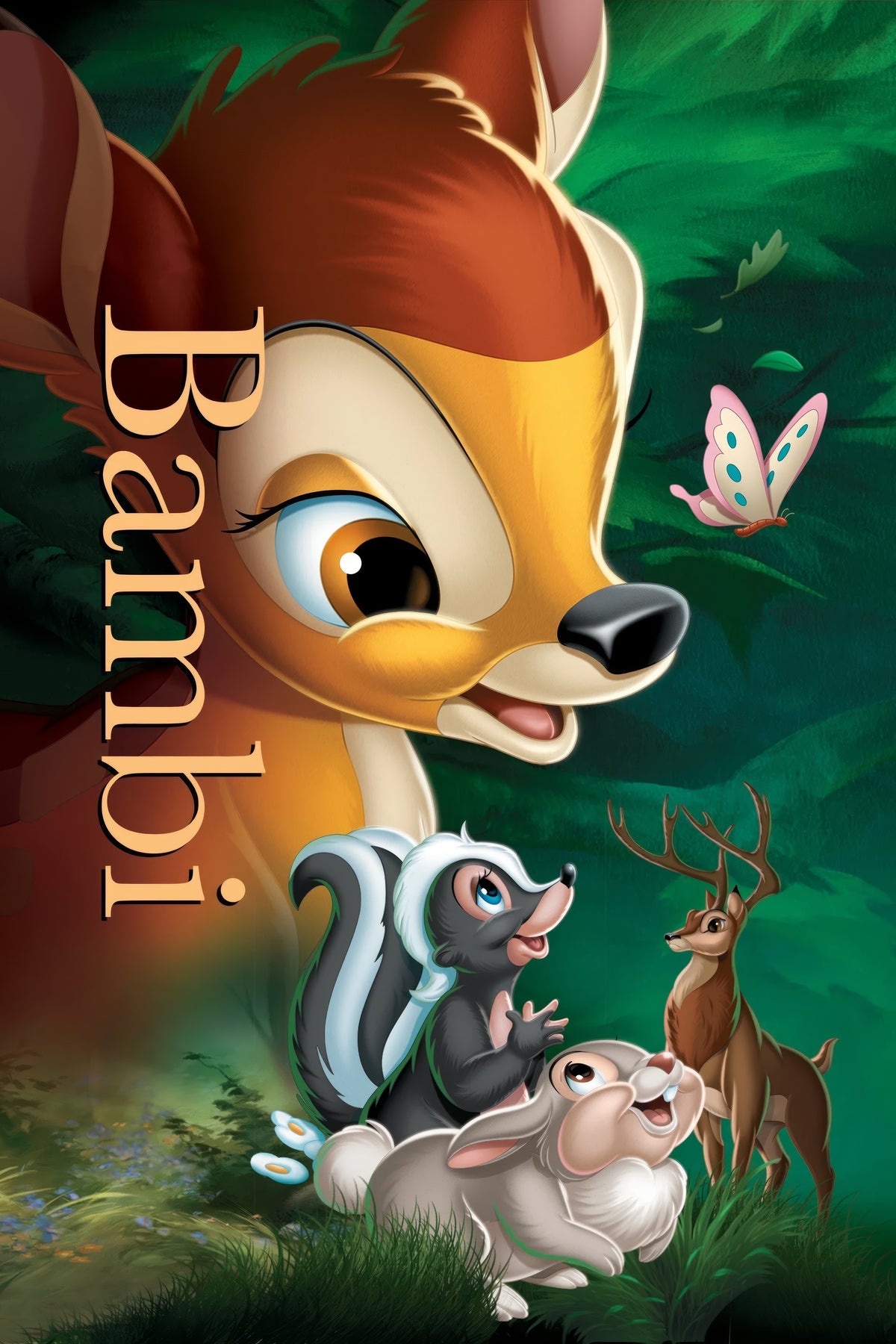 1940 Bambi (1942) Film/Movie Premium Waterproof & Tear Resistant Posters