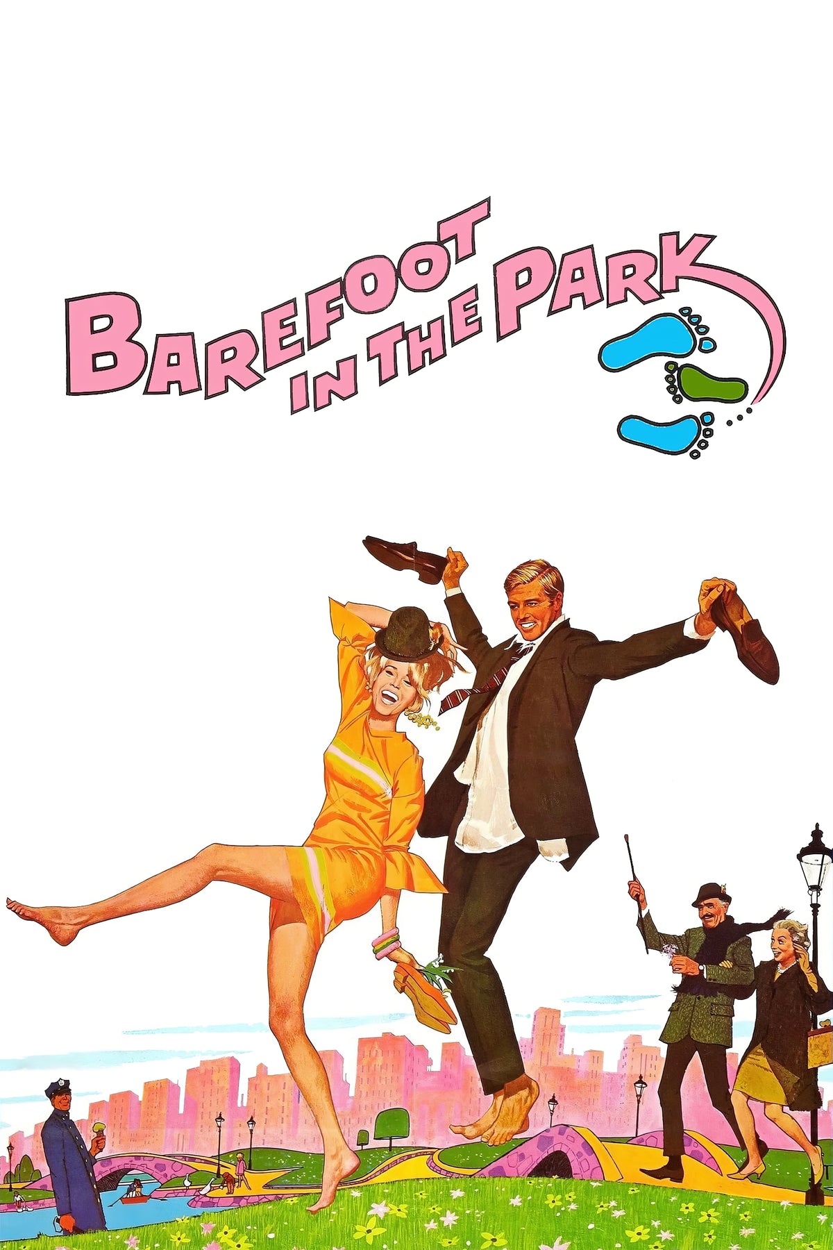 Barefoot in the Park (1967) Film/Movie Premium Waterproof & Tear Resistant Posters