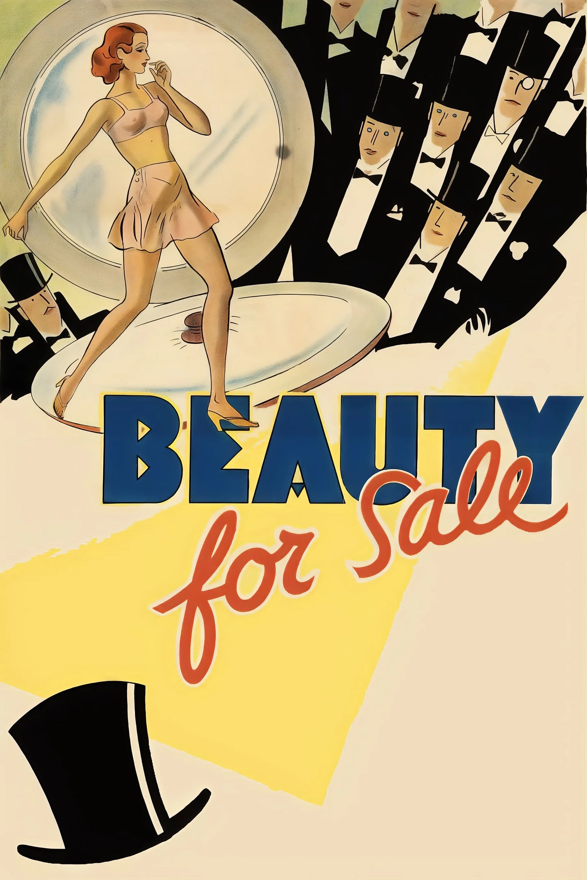 (1933) Beauty for Sale Film/Movie Premium Waterproof & Tear Resistant Posters