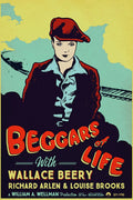 1920 Beggars of Life (1928) Film/Movie Premium Waterproof & Tear Resistant Posters