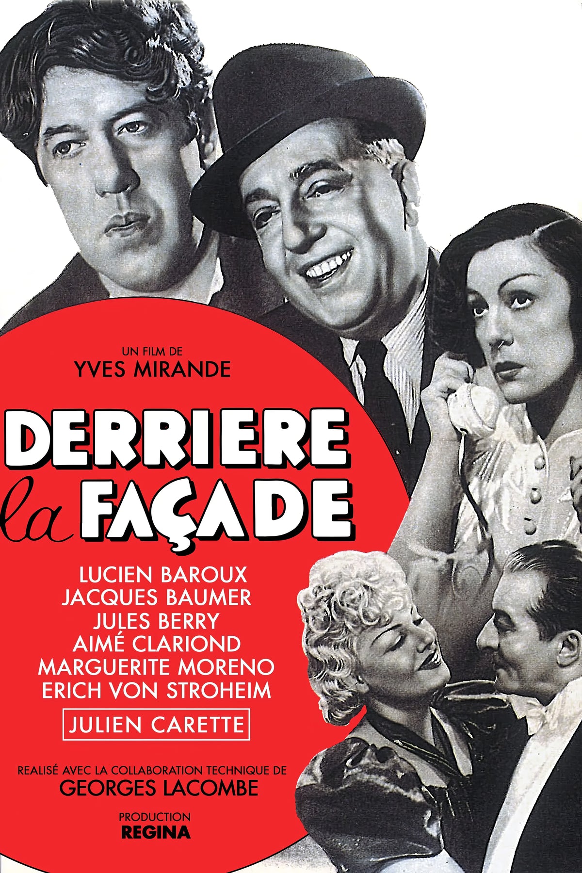 (1939) Behind the Facade Film/Movie Premium Waterproof & Tear Resistant Posters