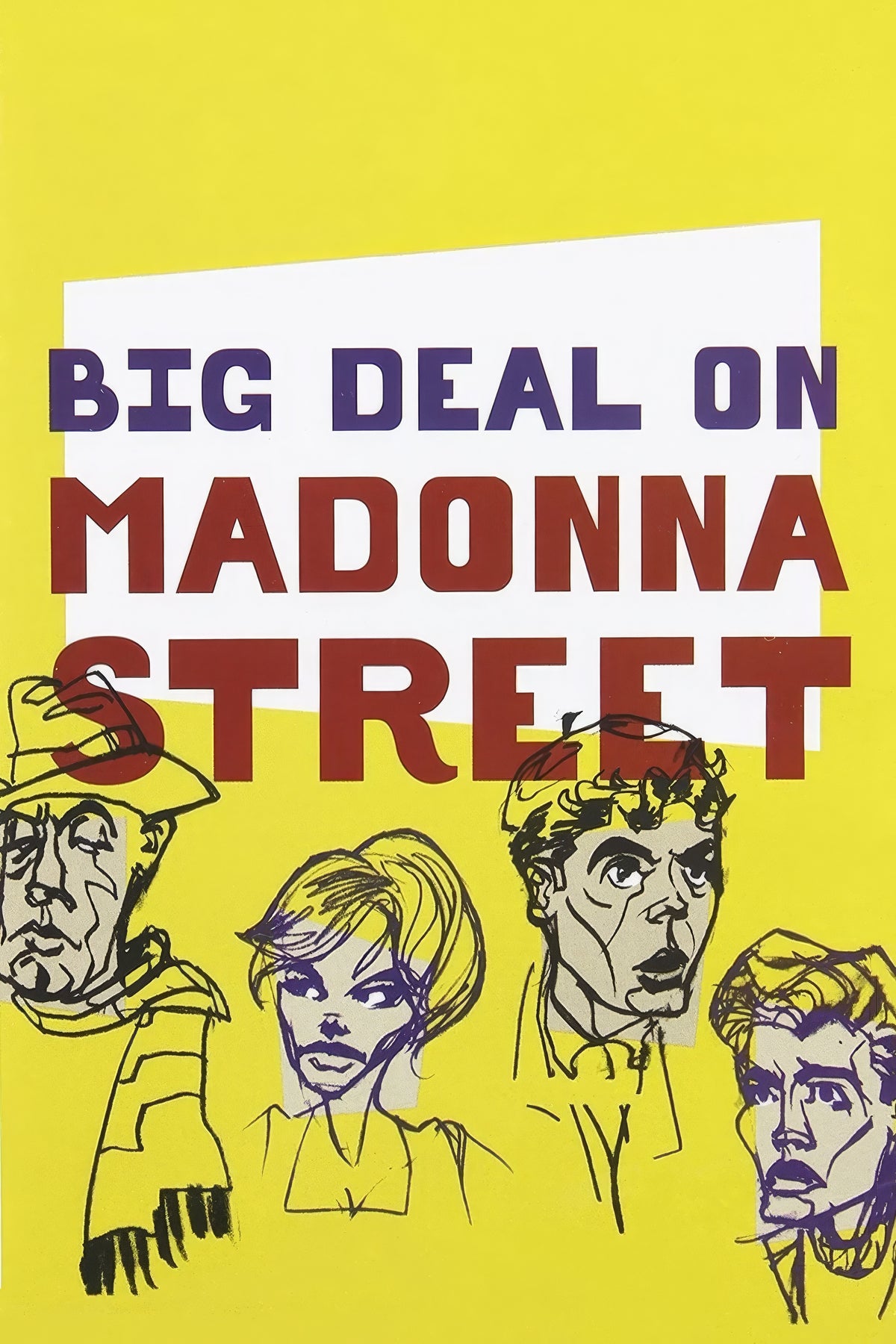 Big Deal on Madonna Street (1958) Film/Movie Premium Waterproof & Tear Resistant Posters