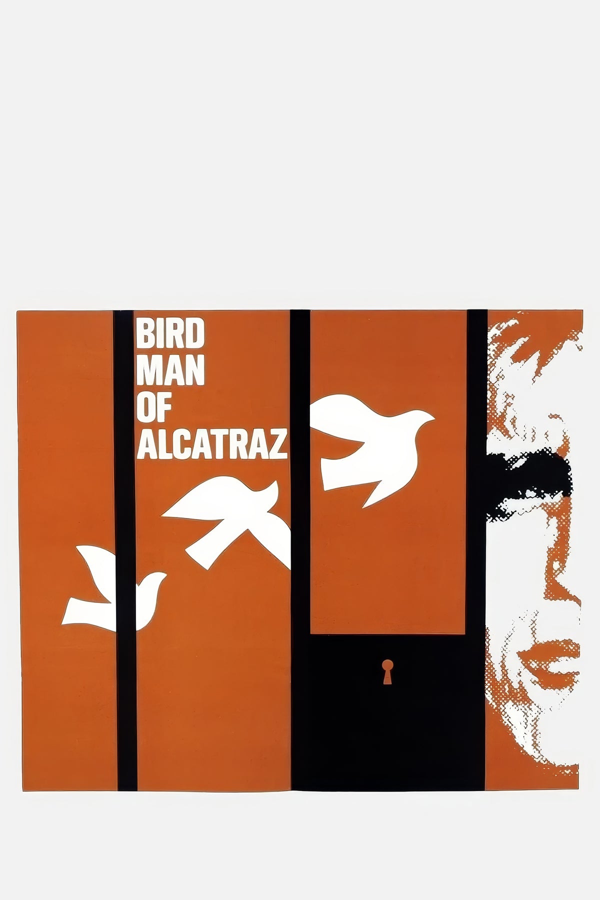 Birdman of Alcatraz (1962) Film/Movie Premium Waterproof & Tear Resistant Posters