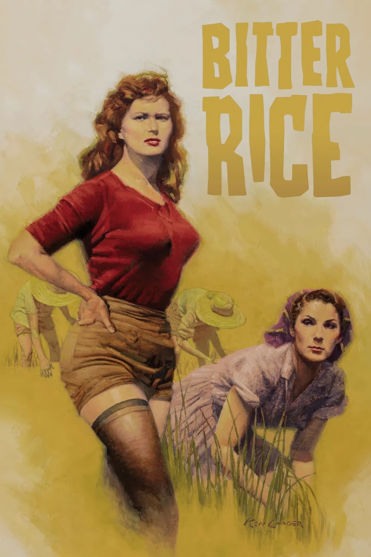 1940 Bitter Rice (1949) Film/Movie Premium Waterproof & Tear Resistant Posters