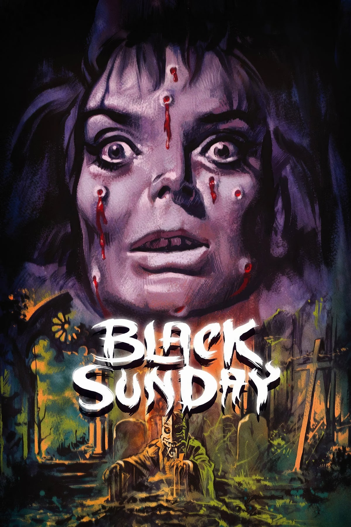 Black Sunday (1960) Film/Movie Premium Waterproof & Tear Resistant Posters