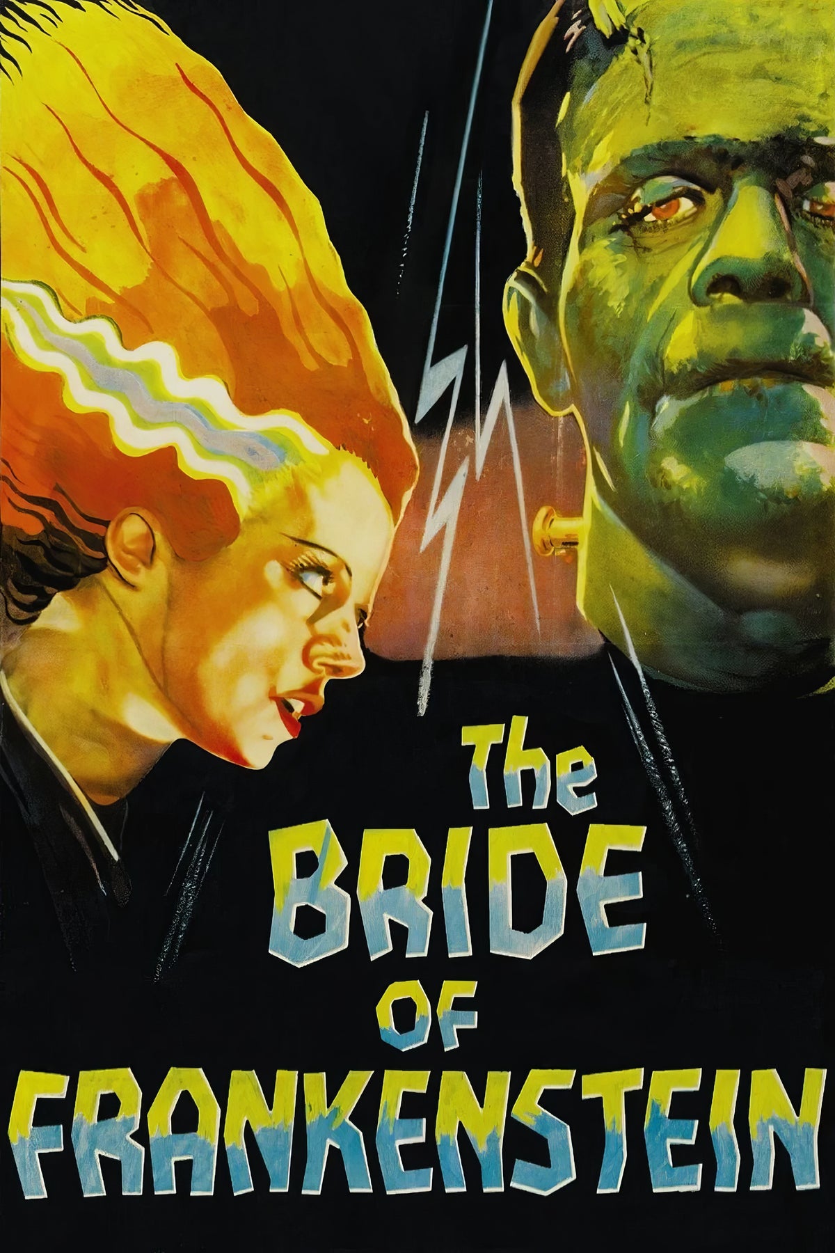 (1935) Bride of Frankenstein Film/Movie Premium Waterproof & Tear Resistant Posters