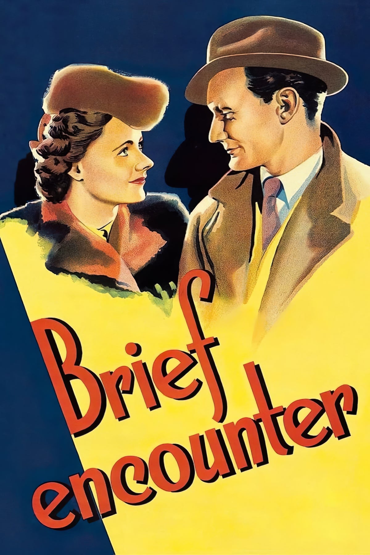 1940 Brief Encounter (1945) Film/Movie Premium Waterproof & Tear Resistant Posters