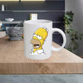 CARTOON10 Homer Simpson Cartoon 11oz Ceramic printed mug funny cup gift tea coffee costa