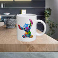 CARTOON02 Stich Cartoon 11oz Ceramic printed mug funny cup gift tea coffee costa