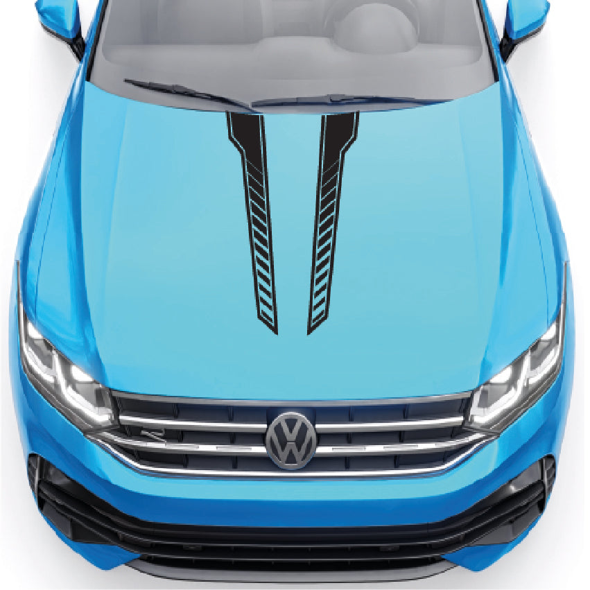 CBG04 Bonnet Stripe 1 x 800mm x 560mm Will Fit Any Car Universal Gloss & Matt Vinyl Only