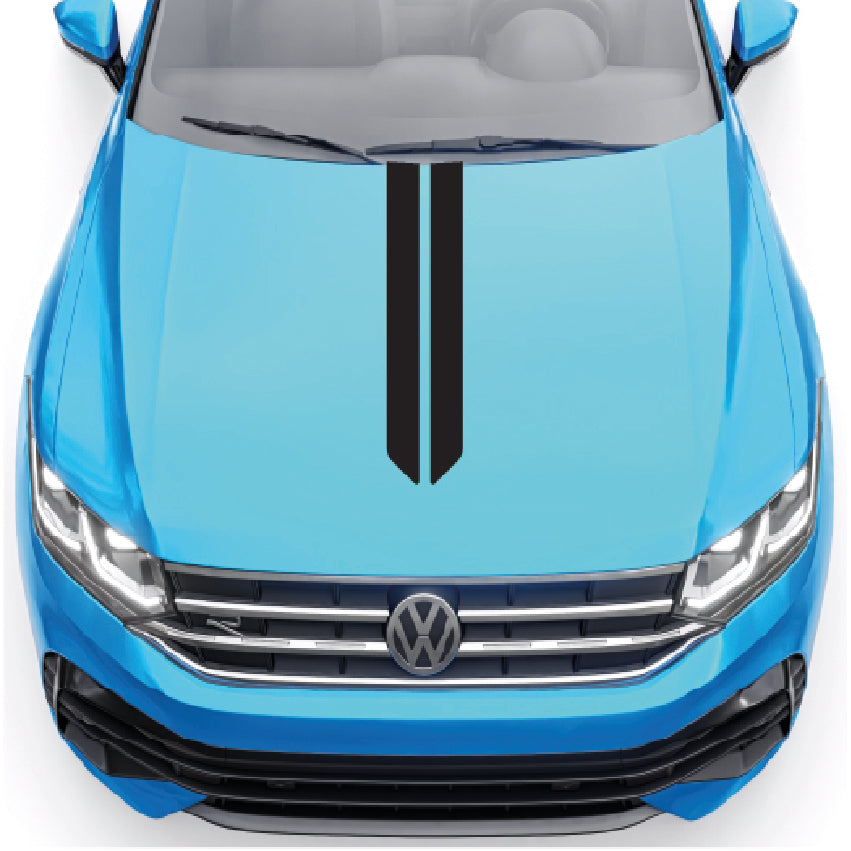 CBG06 Bonnet Stripe 1 x 800mm x 219mm Will Fit Any Car Universal Gloss & Matt Vinyl Only