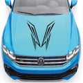 CBG13 Bonnet Stripe 1 x 800mm x 844mm Will Fit Any Car Universal Gloss & Matt Vinyl Only
