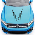 CBG15 Bonnet Stripe 1 x 800mm x 775mm Will Fit Any Car Universal Gloss & Matt Vinyl Only