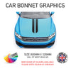 CBG03 Car Bonnet Stripes Will Fit Any Car Universal