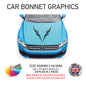 CBG12 Car Bonnet Stripes Will Fit Any Car Universal
