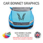 CBG13 Car Bonnet Stripes Will Fit Any Car Universal