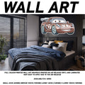 CCW01-25 3D Carz Kids Bedroom Wall Sticker Wallpaper Mural Poster Transport Bedroom Wall