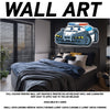 3D Kids Carz 28 Sticker Wallpaper Mural Poster Transport Bedroom Wall CCW28