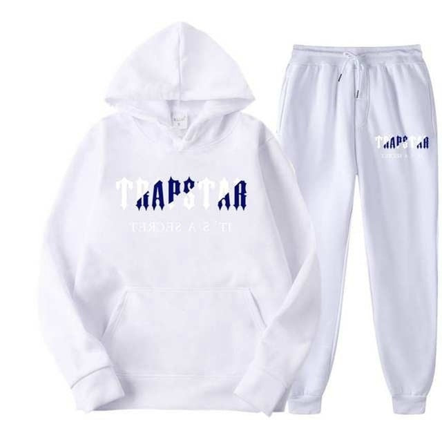 Men's Oversized Letter Print Hoodie and Sweatpants 2-Piece Set