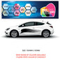 CSG05 Car Side Graphics X 2  Universal Will Fit Any Car or Van