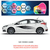 CSG07 Car Side Graphics X 2  Universal Will Fit Any Car or Van