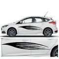 CSG07 Car Side Graphics 2 x 1500mm x 224mm Universal Will Fit Any Car or Van