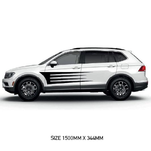 CSG09 Car Side Graphics X 2  Universal Will Fit Any Car or Van