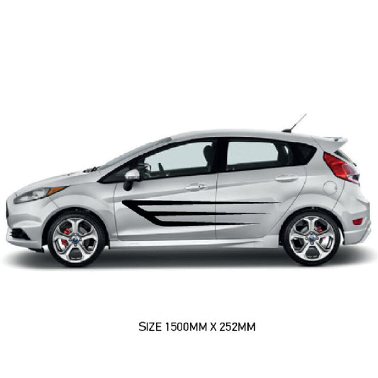 CSG11 Car Side Graphics X 2  Universal Will Fit Any Car or Van