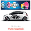 CSG12 Car Side Graphics X 2  Universal Will Fit Any Car or Van
