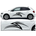 CSG13 Car Side Graphics 2 x 1500mm x 560mm Universal Will Fit Any Car or Van