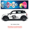 CSG14 Car Side Graphics X 2  Universal Will Fit Any Car or Van