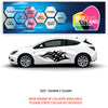 CSG15 Car Side Graphics X 2  Universal Will Fit Any Car or Van