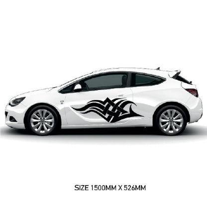 CSG15 Car Side Graphics X 2  Universal Will Fit Any Car or Van