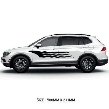 CSG19 Car Side Graphics X 2  Universal Will Fit Any Car or Van